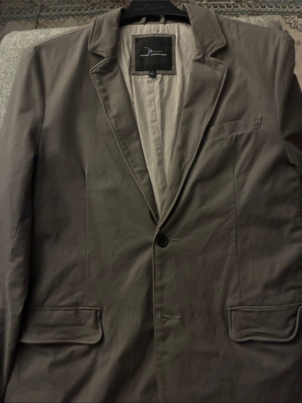 Marc Anthony Taupe Men's Sport Coat Blazer